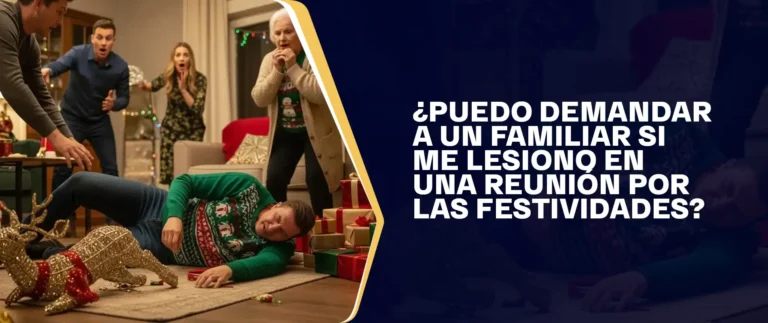 Puedo Demandar A Un Familiar Si Me Lesiono En Una Reunión Por Las Festividades