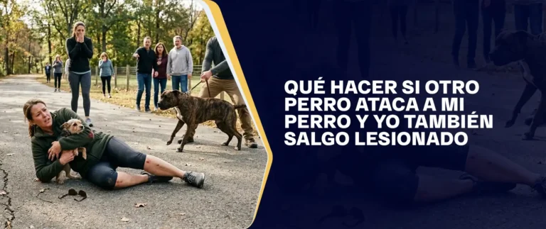 Qué Hacer Si Otro Perro Ataca A Mi Perro Y Yo También Salgo Lesionado