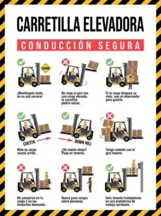 Qué se puede hacer para prevenir los accidentes con carretillas elevadoras
