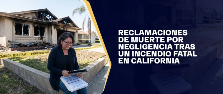 Reclamaciones De Muerte Por Negligencia Tras Un Incendio Fatal En California