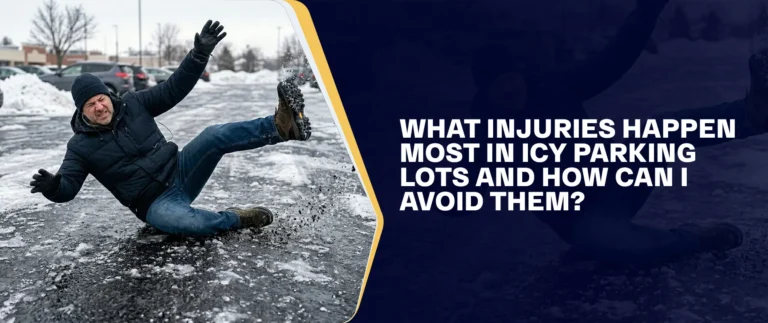 What Injuries Happen Most In Icy Parking Lots And How Can I Avoid Them