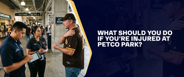 What Should You Do If You’re Injured At Petco Park?