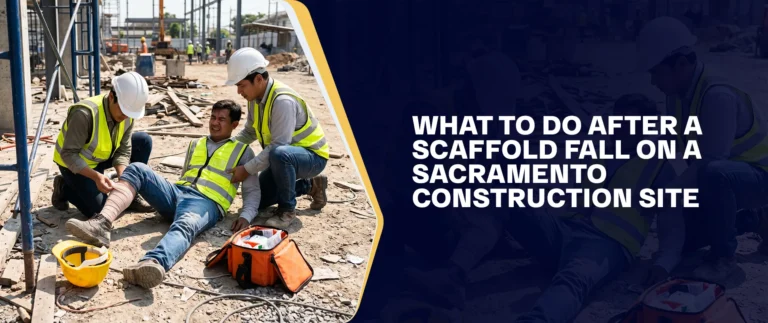 What To Do After A Scaffold Fall On A Sacramento Construction Site