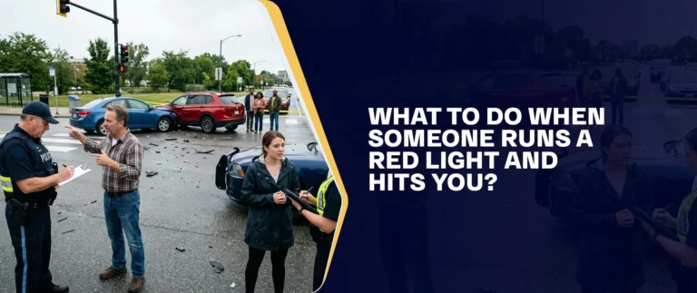 What To Do When Someone Runs A Red Light And Hits You