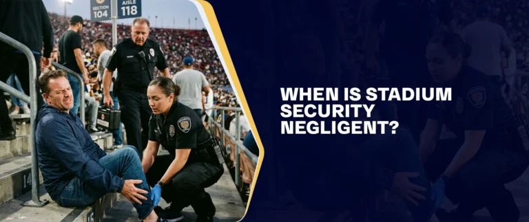 When Is Stadium Security Negligent?