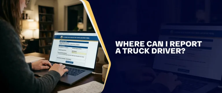 Where Can I Report A Truck Driver