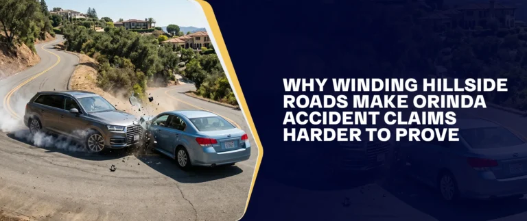 Why Winding Hillside Roads Make Orinda Accident Claims Harder To Prove