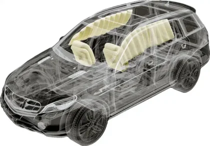 airbags delanteros y airbags laterales