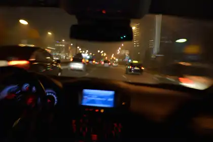 conducción nocturna