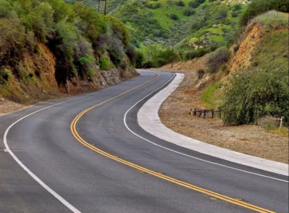 curvas en la carretera