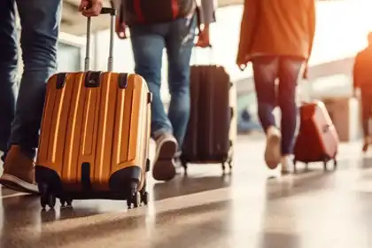 grupo de personas en un viaje a Los Ángeles