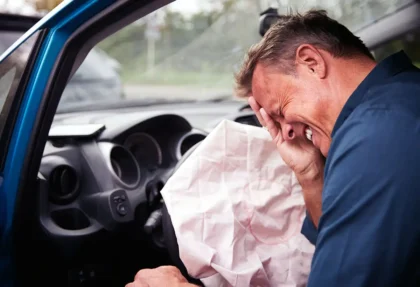 lesiones causadas por el airbag