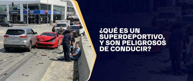 ¿Qué es un superdeportivo y es peligroso conducirlo?