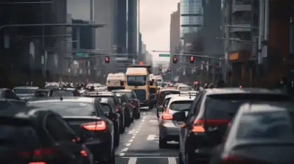vehículos que mantienen la velocidad en Traffic Tailgating
