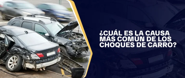 ¿Cuál Es La Causa Más Común De Los Choques De Carro?