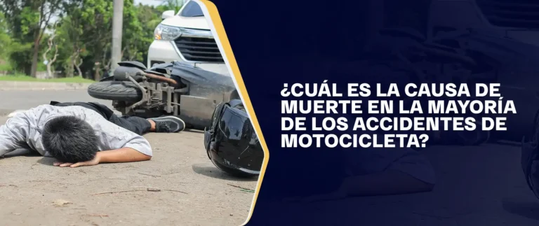 ¿Cuál Es La Causa De Muerte En La Mayoría De Los Accidentes De Motocicleta?