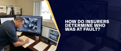 How Do Insurers Determine Who Was At Fault