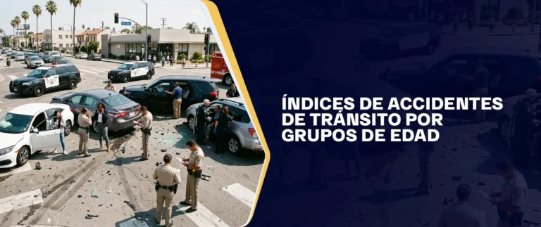 Índices De Accidentes De Tránsito Por Grupos De Edad