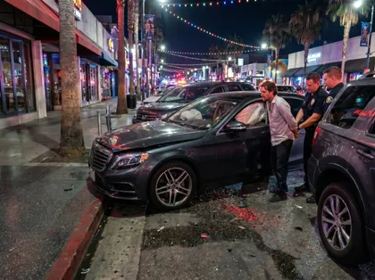 La policía detiene a un conductor ebrio tras un accidente por conducir bajo los efectos del alcohol