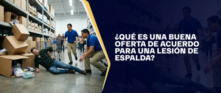 Qué Es Una Buena Oferta De Acuerdo Para Una Lesión De Espalda