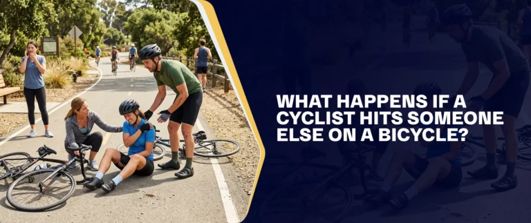 What Happens If A Cyclist Hits Someone Else On A Bicycle