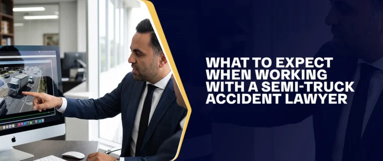 What To Expect When Working With A Semi-Truck Accident Lawyer