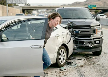 atención de urgencia tras una lesión por accidente de coche