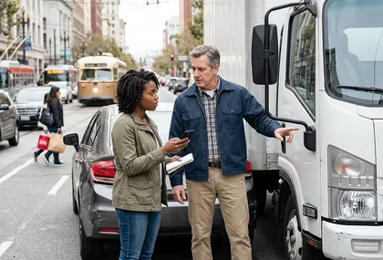 California commercial truck accident involving higher insurance coverage and liability claims