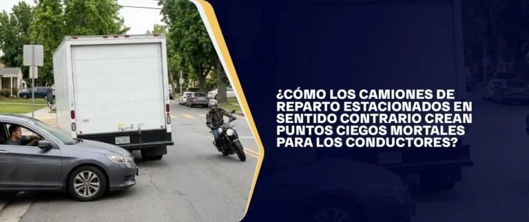 ¿Cómo Los Camiones De Reparto Estacionados En Sentido Contrario Crean Puntos Ciegos Mortales Para Los Conductores?