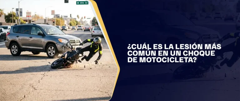 ¿Cuál Es La Lesión Más Común En Un Choque De Motocicleta?