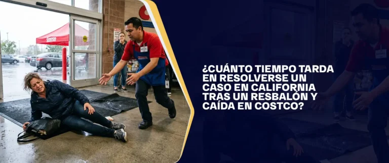 ¿Cuánto Tiempo Tarda En Resolverse Un Caso En California Tras Un Resbalón Y Caída En Costco?