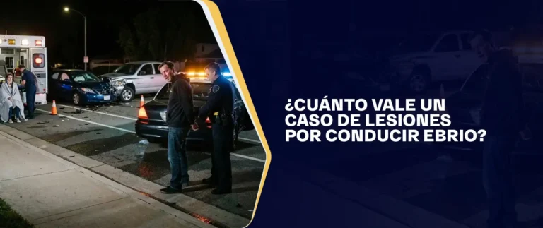 Cuánto Vale Un Caso De Lesiones Por Conducir Ebrio