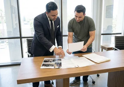 DUI victim discussing criminal restitution and civil lawsuit options with an attorney