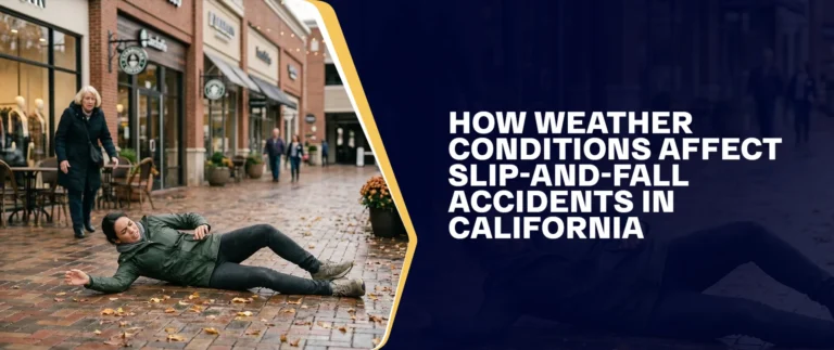 How Weather Conditions Affect Slip-And-Fall Accidents In California