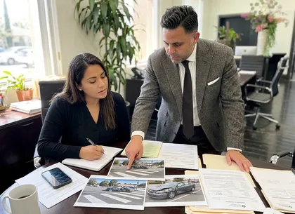 Pedestrian accident lawyer reviewing evidence and California lawsuit filing deadlines