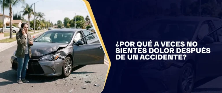 ¿Por Qué A Veces No Sientes Dolor Después De Un Accidente?