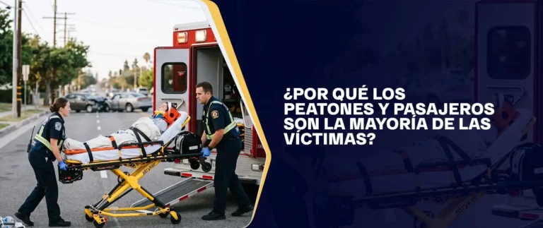 ¿Por Qué Los Peatones Y Pasajeros Son La Mayoría De Las Víctimas?