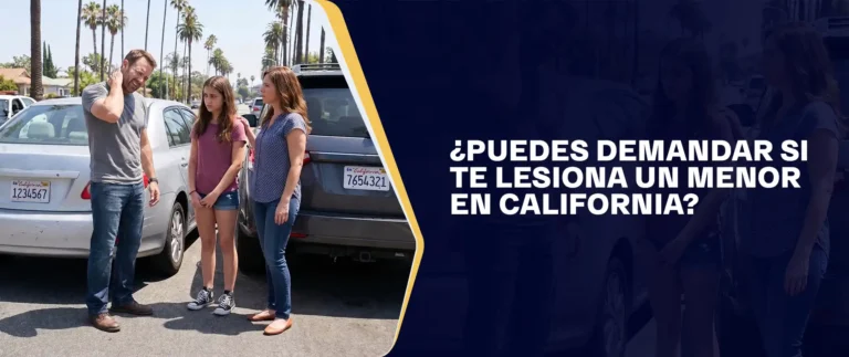 Puedes Demandar Si Te Lesiona Un Menor En California