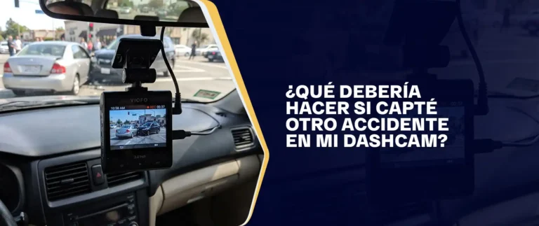 ¿Qué Debería Hacer Si Capté Otro Accidente En Mi Dashcam?