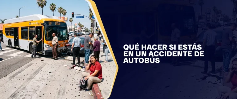 Qué Hacer Si Estás En Un Accidente De Autobús