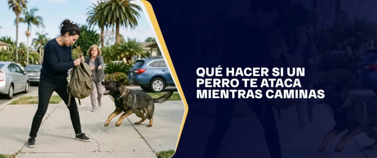 Qué Hacer Si Un Perro Te Ataca Mientras Caminas