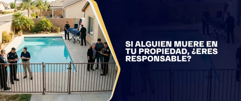 Si Alguien Muere En Tu Propiedad, ¿Eres Responsable?