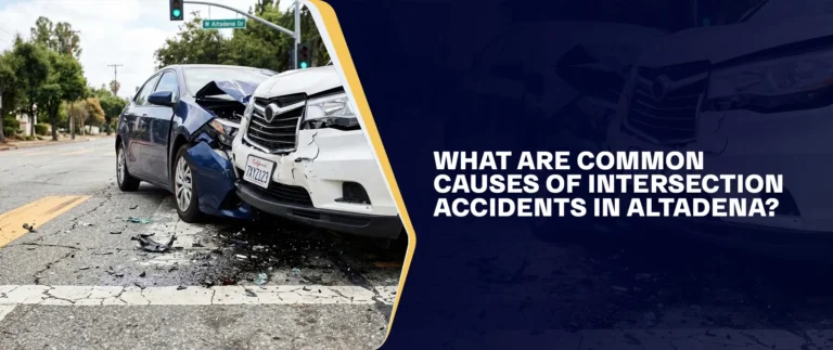 What Are Common Causes of Intersection Accidents in Altadena