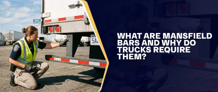 What Are Mansfield Bars And Why Do Trucks Require Them