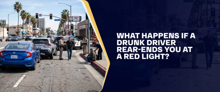 What Happens If A Drunk Driver Rear-Ends You At A Red Light?