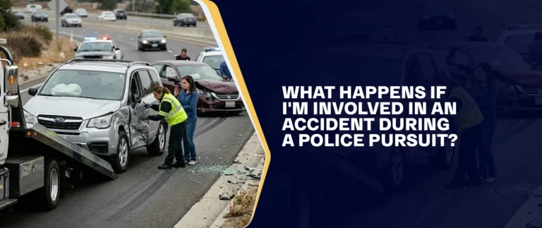 What Happens If I'm Involved In An Accident During A Police Pursuit