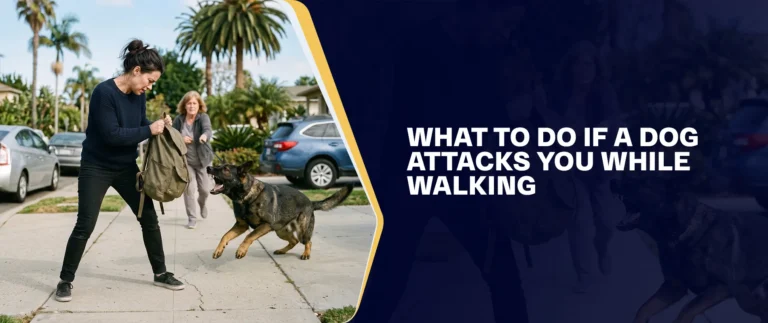 What To Do If A Dog Attacks You While Walking