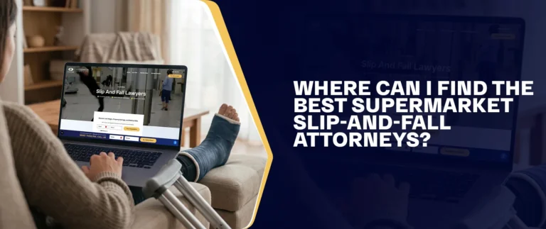 Where Can I Find The Best Supermarket Slip-and-Fall Attorneys