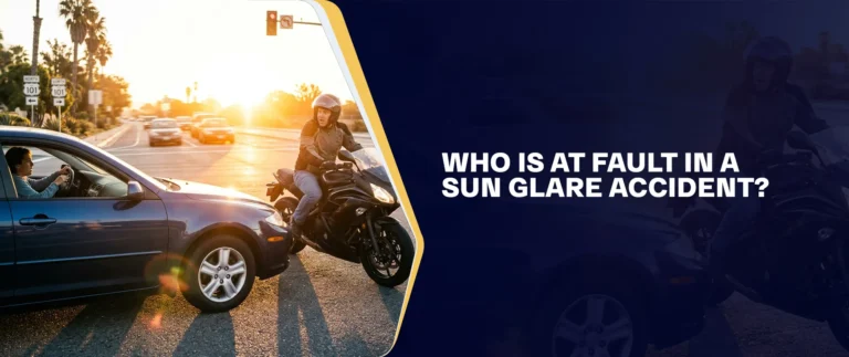Who Is At Fault In A Sun Glare Accident?