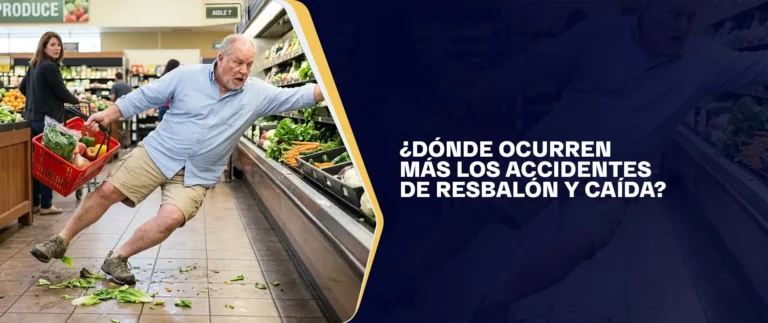 ¿Dónde Ocurren Más Los Accidentes De Resbalón Y Caída?